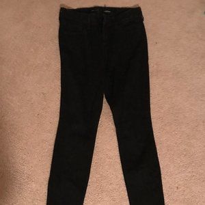 Old Navy Pop Icon Skinny Mid Rise Black Jeans Size 4
